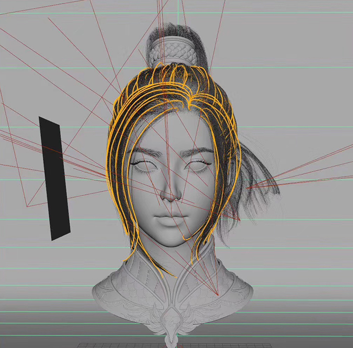 人物头像3D建模设计
