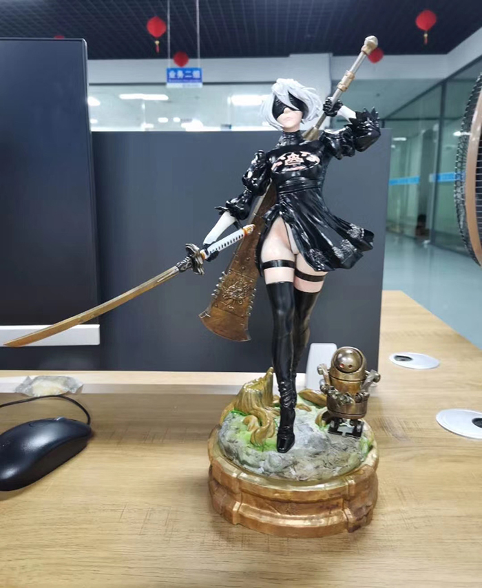3D打印2B手办