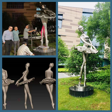 雕塑3D扫描历程
